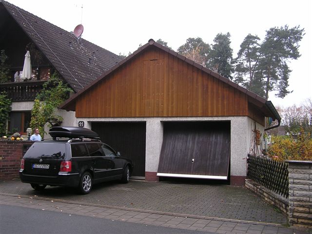 Garage Aufstockung in Schwabach – Kleinöder – Zimmerei – Holzbau